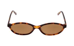 Lentes de sol Donna modelo 1261 col 3 BIANCA, con montura de carey y lentes marrones.