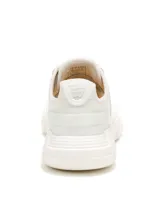 Sneakers Caterpillar modelo Hex Lite Vent Ws, color blanco, confeccionados en malla textil transpirable con suela ligera de EVA y diseño moderno.