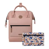 Mochila Cabaia modelo Adventurer San Miguelito, color rosa, con sistema MOLLE, compartimento acolchado para tablet o PC, correa para sujetar a la maleta y tirantes acolchados antitranspirantes.