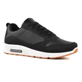 Championes deportivos American Sport Airtech Ryan, color blanco con detalles en gris y suela marrón.