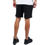 Short deportivo Puma Ess Sweat Bermudas 10´, color negro, con logo estampado en blanco en la pierna izquierda.