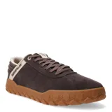 Championes Caterpillar Hex + color marrón de gamuza con suela de goma color caramelo.