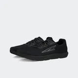 Championes de running Altra Escalante 4, color negro con logo blanco, con tecnología FootShape y entresuela Altra EGO.