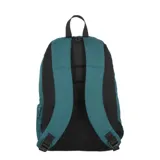Mochila Samsonite modelo Acceleration Moonlight, color negro, con compartimento principal con cierre, bolsillo frontal con cierre y diseño minimalista.