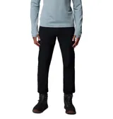 Pantalón de senderismo Columbia modelo Essential Hike para hombre, color negro, con tecnología Omni-Shield™ repelente al agua y manchas, cinturón integrado y dobladillo ajustable con cordón.