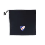 Cuello tipo banda de polar color azul marino, con el escudo del Club Nacional de Football bordado en el frente y cordón elástico ajustable lateral.