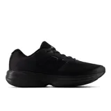 Championes de running New Balance modelo 411 v4, color negro. Presentan un diseño de líneas limpias con capellada de malla transpirable, cierre de cordones y suela con tecnología Ground Contact EVA para una amortiguación ligera y duradera.