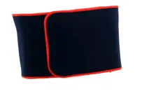 Faja deportiva unisex Saibike, color negro, de neoprene y nylon. Ideal para usar durante el ejercicio o el trabajo.