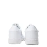 Championes urbanos New Balance modelo 080, color blanco, con diseño clásico de corte bajo, perforaciones en la puntera para mayor ventilación y logo lateral característico de la marca.