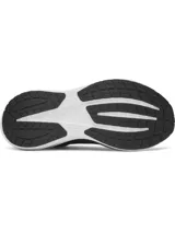 Championes de running Under Armour modelo Velociti Pace, color negro con detalles en blanco. Presentan parte superior de malla ligera y transpirable, amortiguación UA HOVR para retorno de energía y suela de goma completa para mayor tracción.