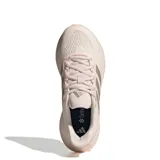 Championes de running Adidas modelo Ultrarun 5 W, color rosado con detalles en tono metalizado. Presentan malla transpirable, cierre con cordones y suela con tecnología de amortiguación.