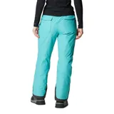Pantalón técnico de nieve Columbia, con tecnología impermeable Omni-Tech y revestimiento térmico reflectante Omni-Heat. Presenta cintura ajustable, bolsillos laterales con cierre, polainas internas y refuerzos en el dobladillo.