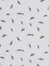 Boxer blanco con estampado de cruces negras y cintura elástica gris con la marca Forum en blanco.