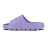 Chanclas Diadora modelo Bali de color lila, con diseño de una sola tira ancha y suela texturizada.