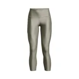 Calza capri Under Armour HeatGear color verde oliva, de tiro alto y corte ajustado. Cuenta con bolsillo lateral y costuras planas ergonómicas.
