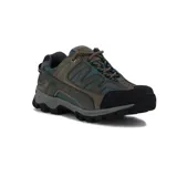 Championes de trekking Country Champion Hiking Alpes, color gris con detalles en verde y negro.