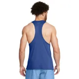 Musculosa deportiva Under Armour de hombre, modelo Vanish Energy, en color azul. Confeccionada con tecnología UA RUSH y tejido elástico, cuenta con diseño transpirable y de secado rápido, ideal para entrenamientos de alta intensidad.