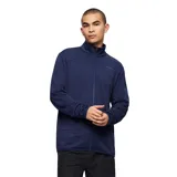 Chaqueta de polar con cierre frontal completo, cuello alto y bolsillos delanteros. Confeccionada en tejido técnico transpirable con propiedades de absorción de humedad y protección solar.