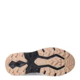 Championes deportivos Push modelo Tirol, color beige con detalles en negro y blanco. Presentan una estructura de malla transpirable, cordones negros y una suela robusta de alto impacto.