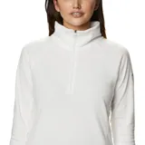 Buzo polar de Columbia, modelo Glacial IV, con cierre frontal de media cremallera y cuello alto. Confeccionado en tejido micropolar ultraligero y elástico, ideal para actividades al aire libre o uso casual.