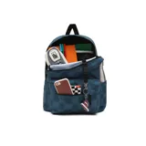 Mochila Vans Old Skool H2O azul con estampado a cuadros.