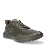 Championes deportivos Topper modelo Strong Pace III, color verde oliva. Presentan una capellada de malla transpirable con refuerzos sintéticos, cierre con cordones y suela con tecnología de amortiguación.