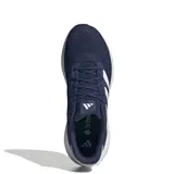 Championes de running Adidas modelo Response Runner, color azul oscuro con las icónicas tres tiras en blanco y entresuela blanca. Presentan una capellada de malla transpirable y suela de goma resistente.