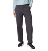Pantalon de corte recto para mujer, confeccionado en tejido resistente a la abrasion con elasticidad para mayor comodidad. Presenta cintura alta, trabillas para cinturon, bolsillos inclinados laterales, bolsillos traseros y un bolsillo de seguridad con cremallera.