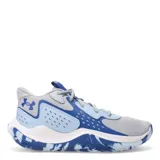 Championes de básquet Under Armour Jet 23, color negro y blanco.