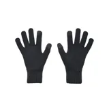 Guantes Under Armour de tejido acrílico de punto acanalado color gris, compatibles con pantallas táctiles.