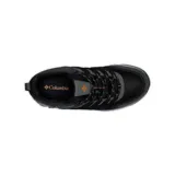 Championes de trekking Columbia Strata Trail Low WP, color negro con detalles en gris. Presentan tecnología impermeable Omni-Tech, entresuela TechLite para amortiguación y suela Omni-Grip para tracción en diversos terrenos.