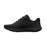 Championes de running Under Armour Surge 3, color negro con suela blanca y logo de la marca en blanco en el lateral. Confeccionados en malla transpirable.