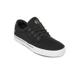 Championes Etnies Jameson 2 Eco, color negro con suela blanca.