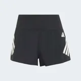 Short deportivo Adidas 2 en 1, compuesto por un short exterior de corte clásico y una calza interior ajustada. Presenta diseño en color negro con las icónicas tres bandas de la marca en tono claro sobre el lateral y logo reflectante. Incluye bolsillos laterales con cierre y tecnología Climacool para mayor transpirabilidad.
