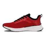 Championes Avia modelo Chad, color rojo con detalles en negro y blanco, acordonados, ideales para running.