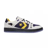 Championes Converse CONS AS-1 Pro Suede, color gris con detalles en azul marino y amarillo.