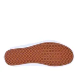 Championes Vans Sk8-Low unisex, con capellada de gamuza y lona a cuadros blancos y negros.