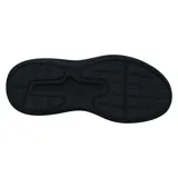 Championes de running Under Armour modelo Phade RN 3, color negro. Presentan una parte superior de malla ligera y transpirable, entresuela con amortiguación de EVA y suela de goma resistente con ranuras flexibles.