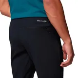Pantalón largo negro Columbia Tech Nylon Omni-Shield, de corte recto y ajuste cómodo, con tecnología repelente de agua y manchas.