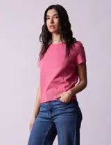 Buzo tejido en hilado fino color naranja, marca Ninety.