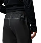 Pantalon de trekking Columbia modelo Whistler Peak Pant, de color negro con detalles reflectantes, impermeable y transpirable con tecnología OutDry Extreme y costuras selladas. Cuenta con cremalleras laterales bidireccionales, cintura ajustable y refuerzos resistentes en la parte inferior.