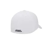 Gorro Under Armour azul con logo bordado en blanco.