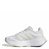 Championes Adidas Adirok de mujer, color blanco con detalles en gris.