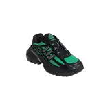 Championes Adidas modelo Adistar Xlg 2.0 de color verde brillante y negro, con diseño robusto, suela gruesa y detalles característicos de la marca.