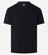 Remera de manga corta y cuello redondo, confeccionada en algodón peruano de alta calidad. Presenta un diseño liso y corte cómodo, ideal para uso diario.