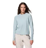 Remera de manga larga Columbia con tecnología de protección solar y absorción de humedad. Presenta cuello redondo, mangas tipo raglán y aberturas para los pulgares en los puños para mayor cobertura.