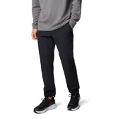 Pantalon de hombre de corte recto, color negro, con tecnologia Omni-Shield que repele la humedad y las manchas. Cuenta con trabillas para cinturon, multiples bolsillos con cierre y detalles reflectantes en tobillos y cintura.