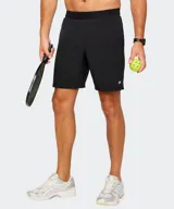 Short deportivo Fabletics The Fundamental II color negro, confeccionado en tejido ligero y elástico de alto rendimiento, diseñado para entrenamiento con pretina elástica y ajuste cómodo.