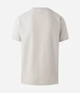 Remera Marfinno de manga corta para hombre, confeccionada en tejido acanalado de algodón y poliéster, con cuello redondo y diseño liso.