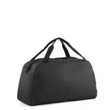 Bolso deportivo Puma Phase Small Sports Bag color negro con doble asa de mano y correa ajustable para el hombro.